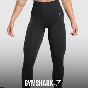 Gymshark Women's Adapt Monogram Sleek Black Leggings